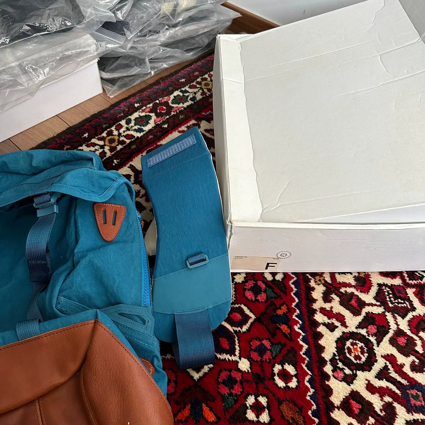 visvim 25L lamina corduroy backpack