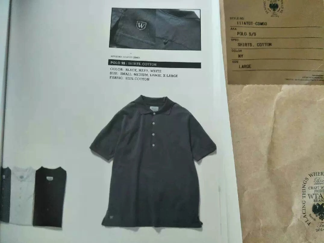 Wtaps Cotton Short Sleeve Polo