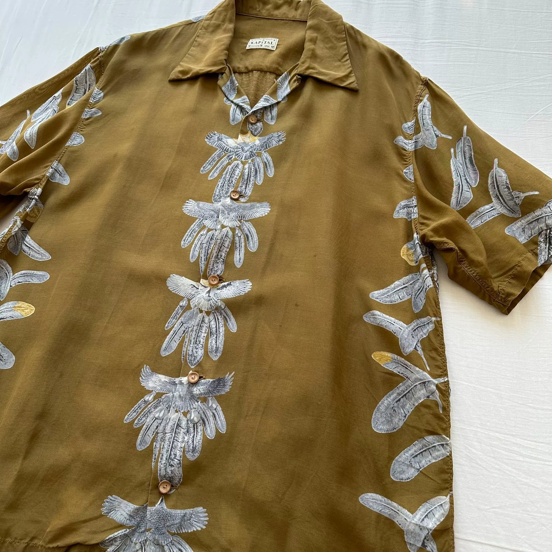 Kapital Eagle Feather Aloha Shirt