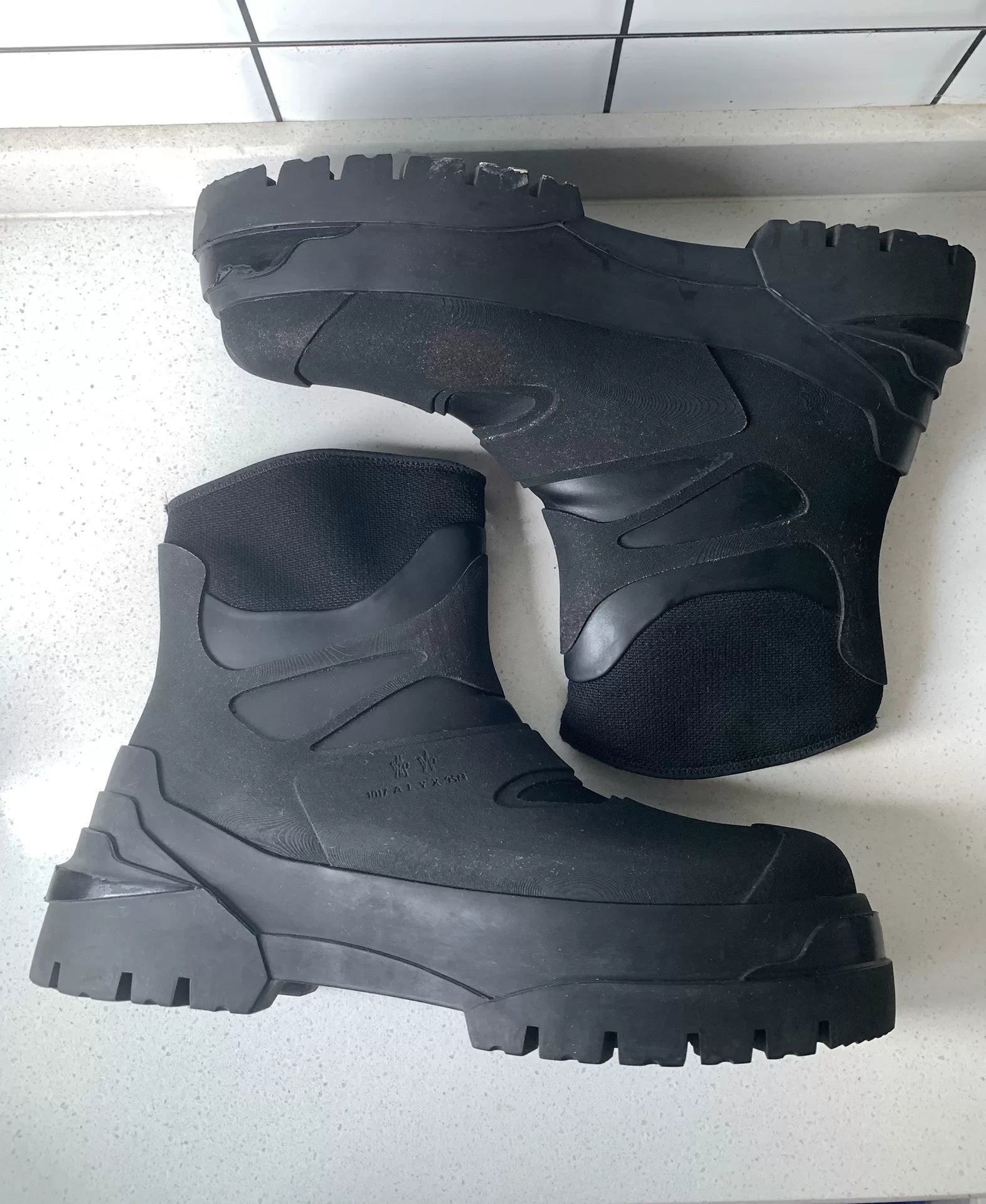 Moncler x 1017 ALYX Rubber High-Top Boots