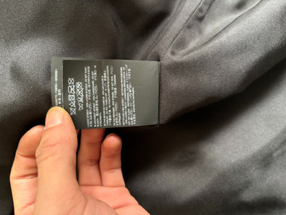 black velvet embellished bomber jacket