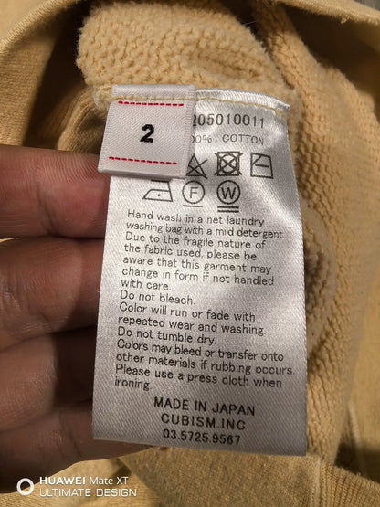 visvim jumbo zip pullover sweatshirt