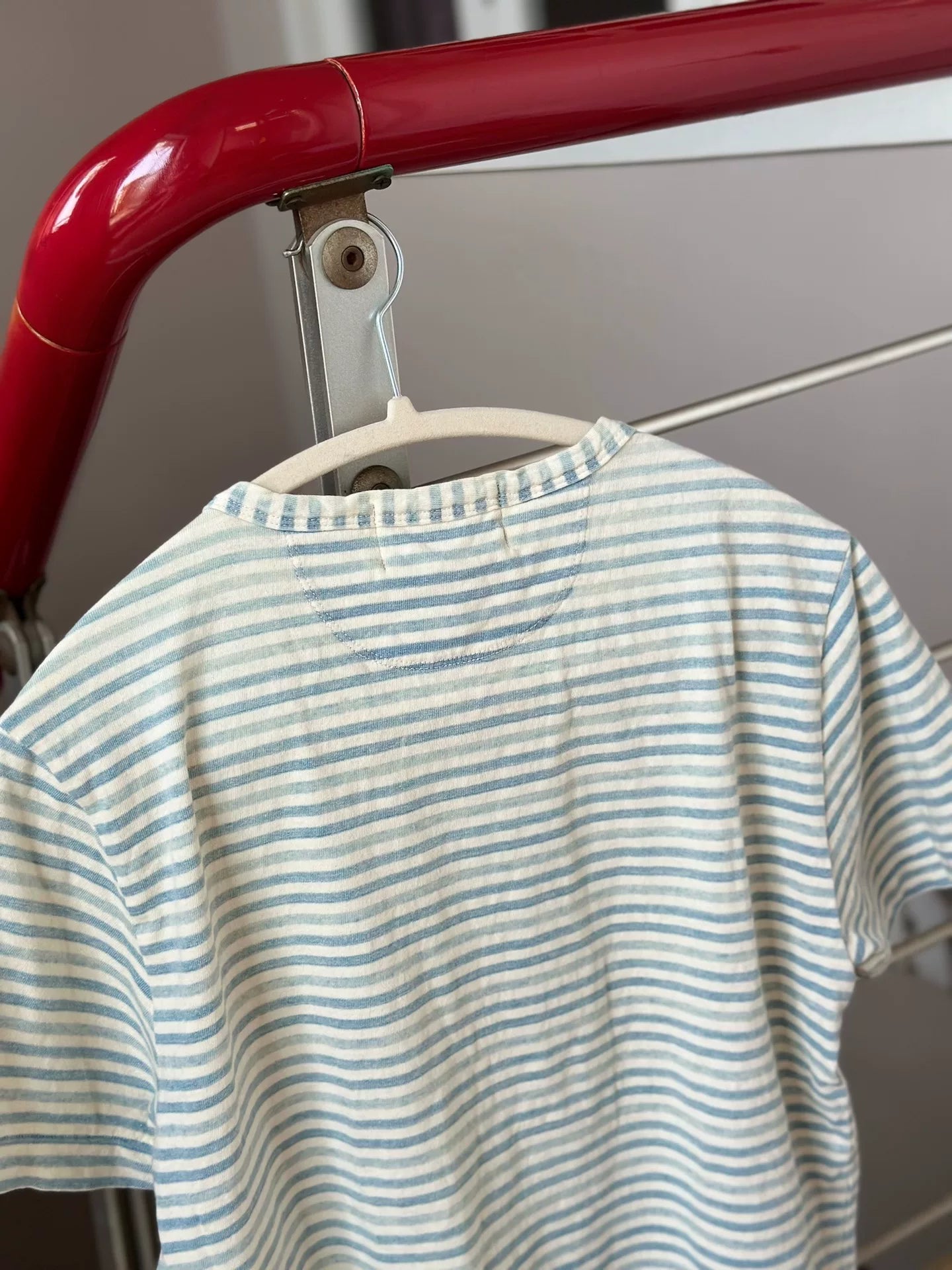 RRL Striped Short Sleeve