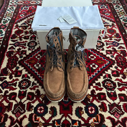 visvim grizzly boots in excellent condition
