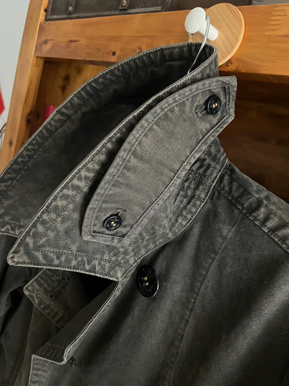 Double RRL Navy Windbreaker Coat