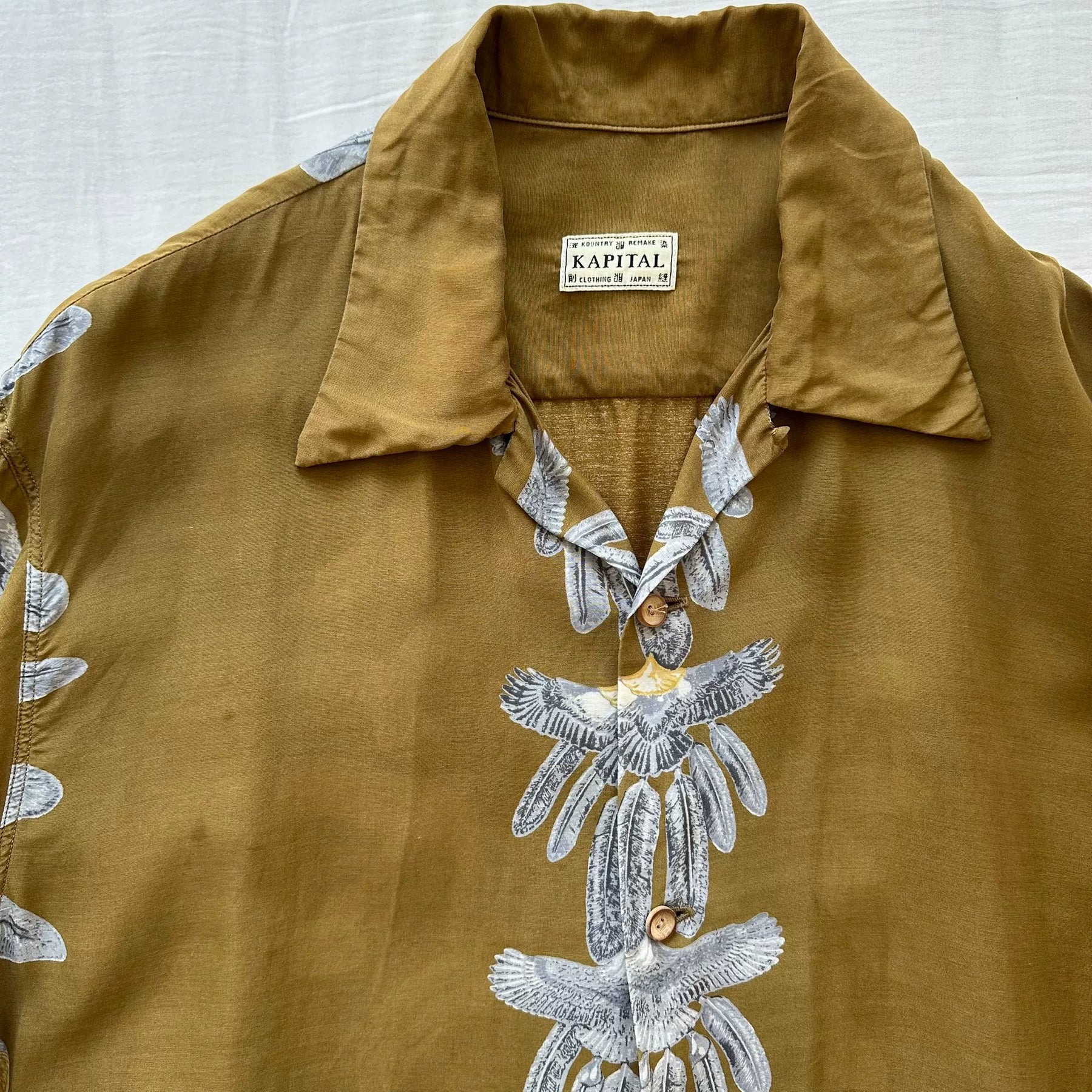 Kapital Eagle Feather Aloha Shirt