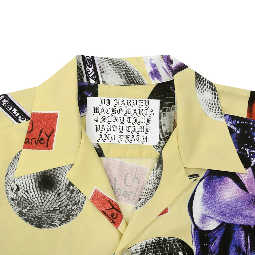 wacko maria dj harvey short sleeve shirt