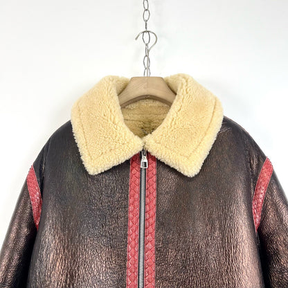 Louis Vuitton Runway Black Red Jacket