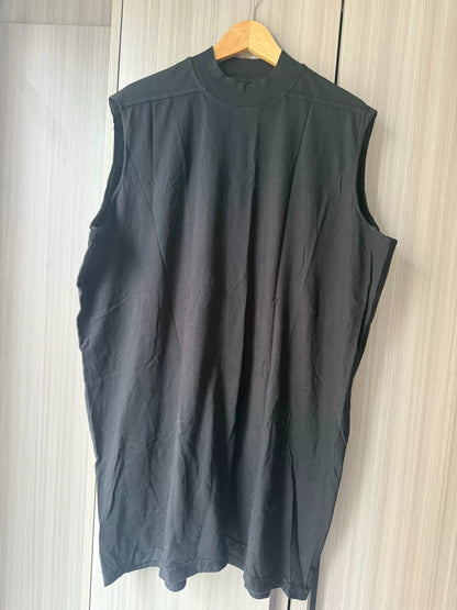 Rick Owens Black Tank Top Size M