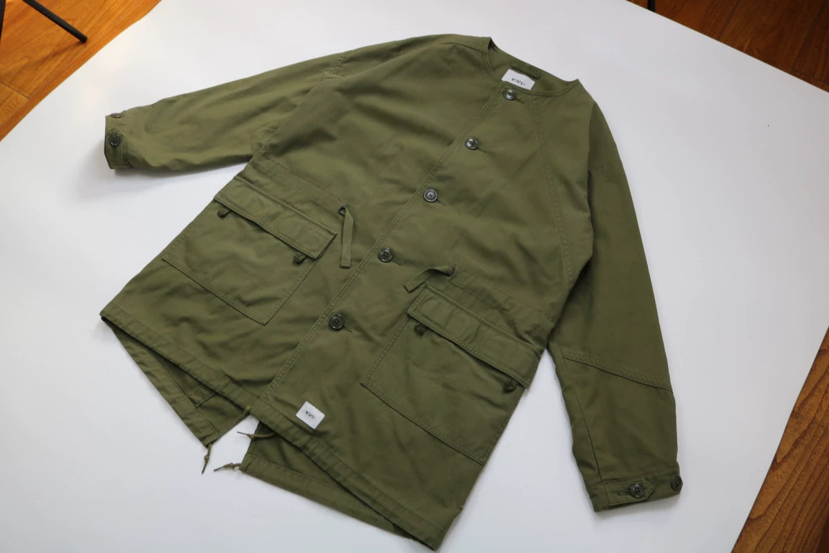 WTAPS PEEP JACKET NYCO SATIN 18SS