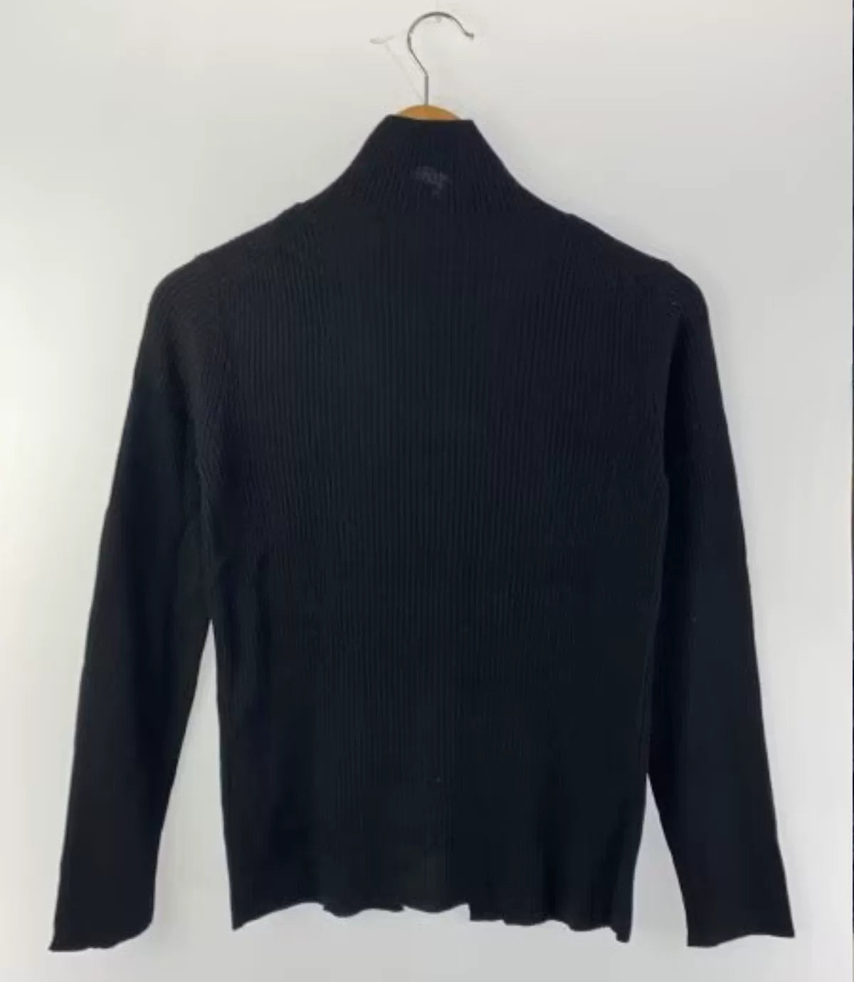 Yohji Yamamoto Wool Double-Zip Knit Sweater
