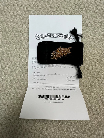 Chrome Hearts 22k RollChain Gold Necklace