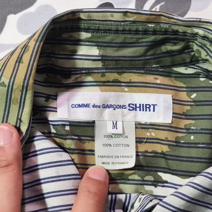 Comme des Garçons Patchwork Camouflage Shirt