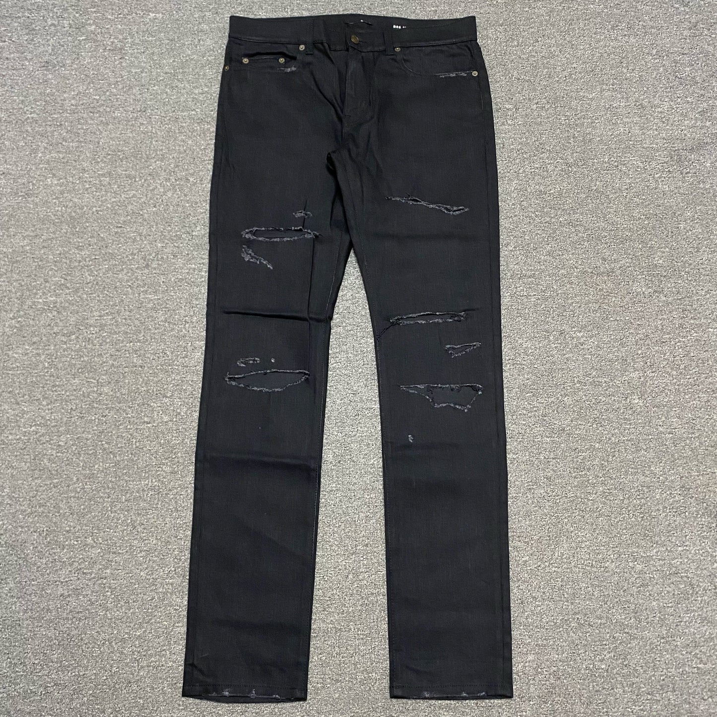 SAINT LAURENT 17SS Distressed Jeans