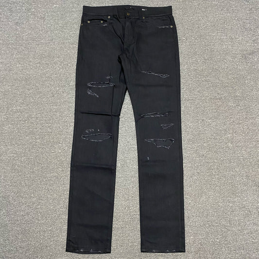 SAINT LAURENT 17SS Distressed Jeans