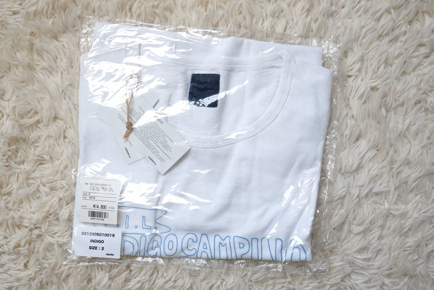 visvim Indigo Camping Trailer Tee