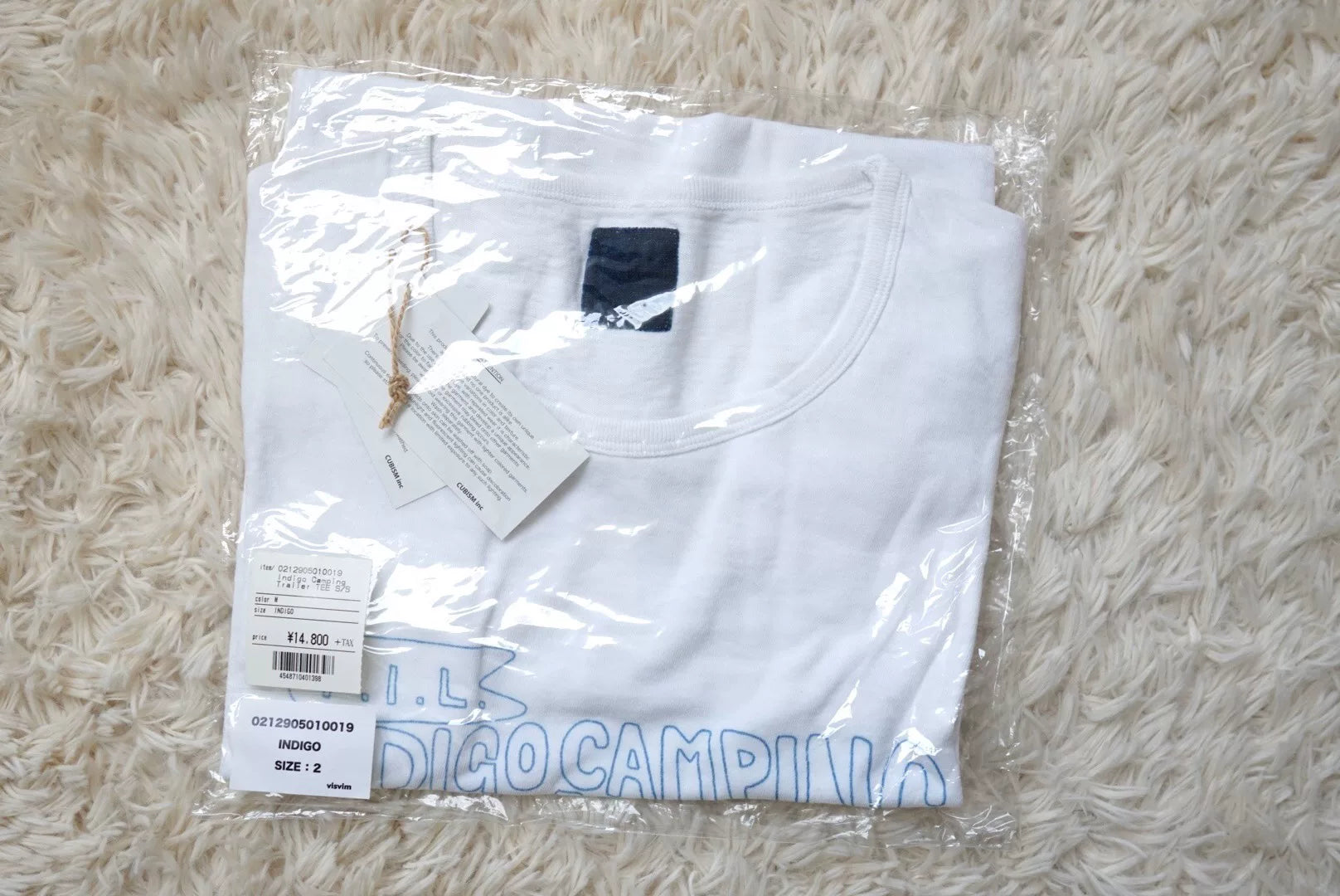 visvim Indigo Camping Trailer Tee