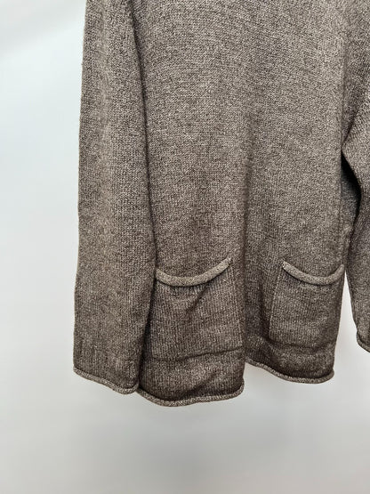 Yohji Yamamoto Stylish Gray Sweater
