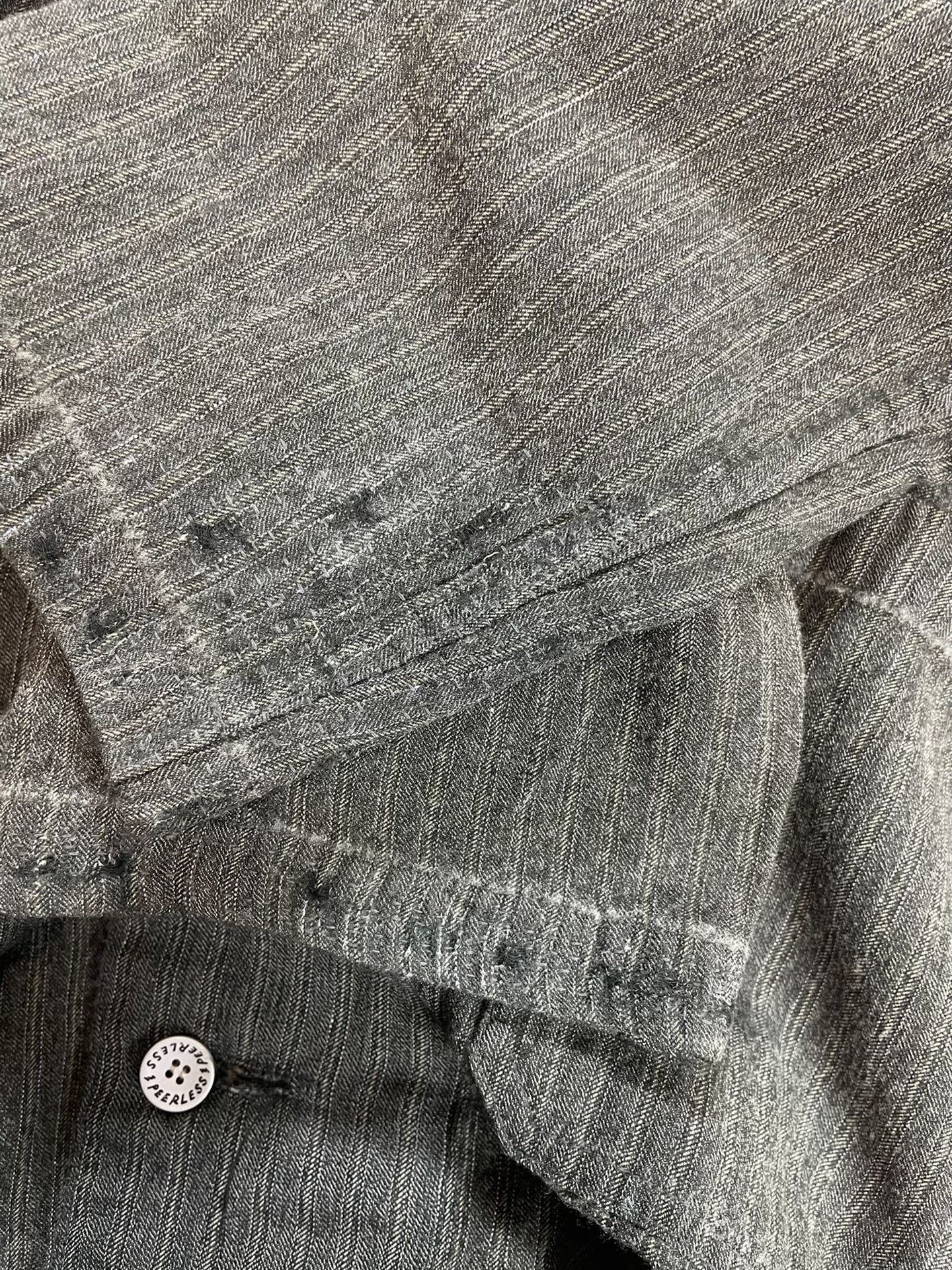 visvim ict grease monkey wool blend coat