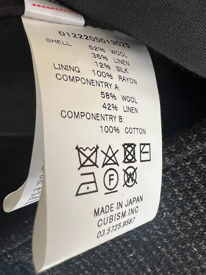 visvim falkland blazer jacket thick fabric