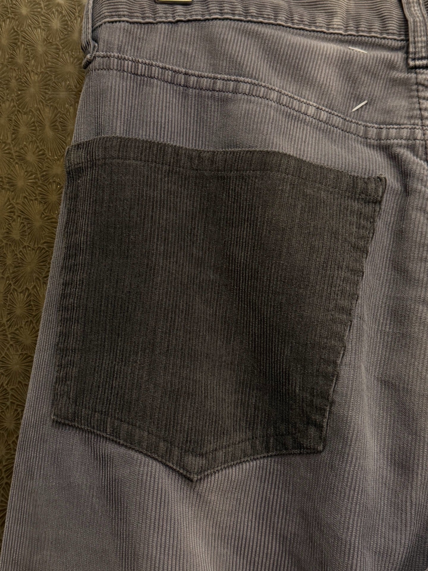 artisanal cotton denim pants by margiela