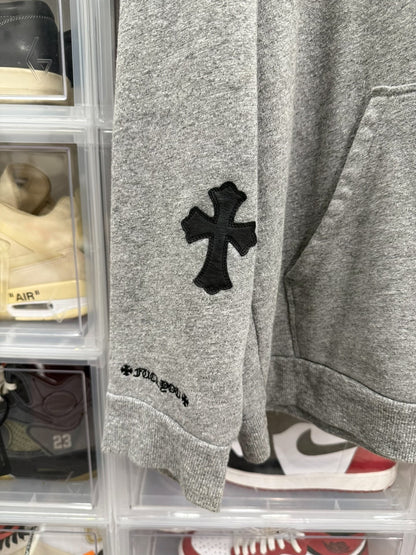 Chrome Hearts Black Cross Gray Hoodie