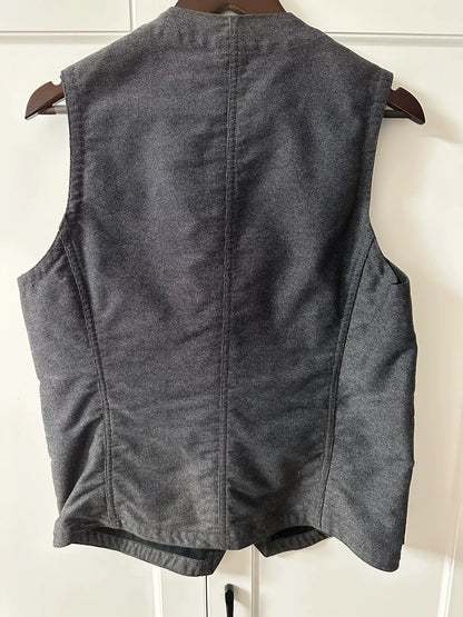 Freewheelers Pepper Salt Vest Size 38