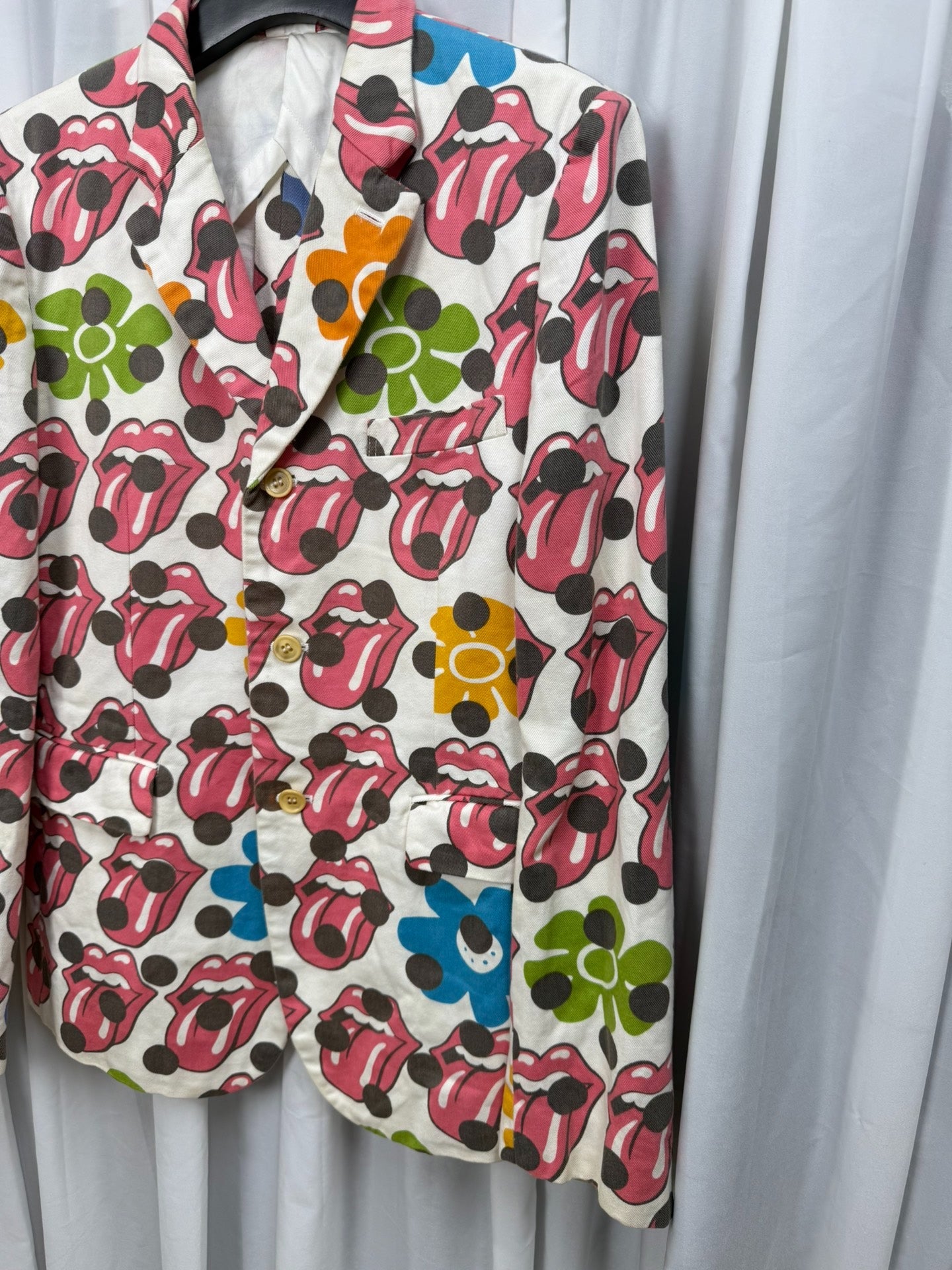 Comme des Garçons Rolling Stones Pop Art Blazer