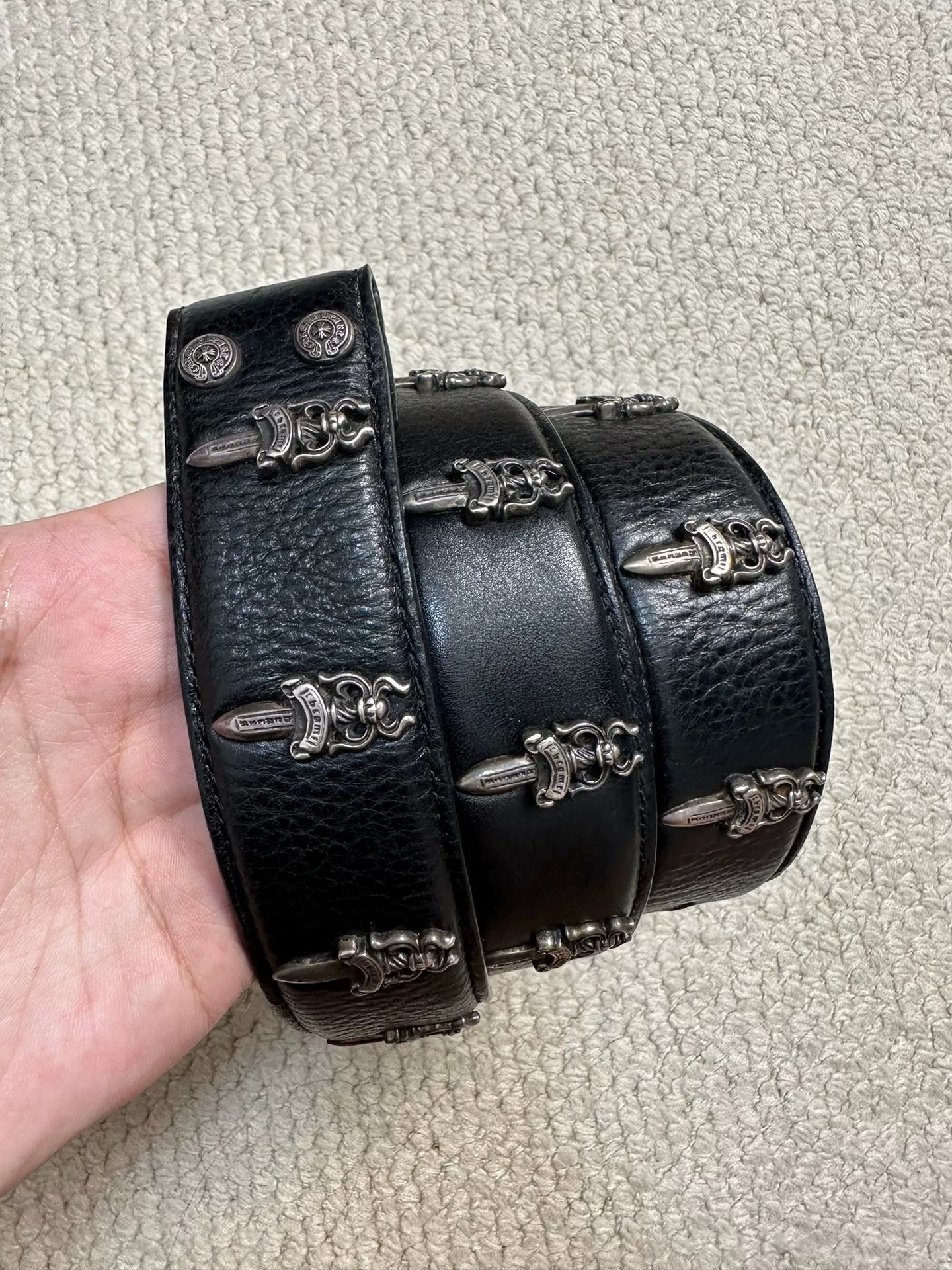 Chrome Hearts All Dagger Belt