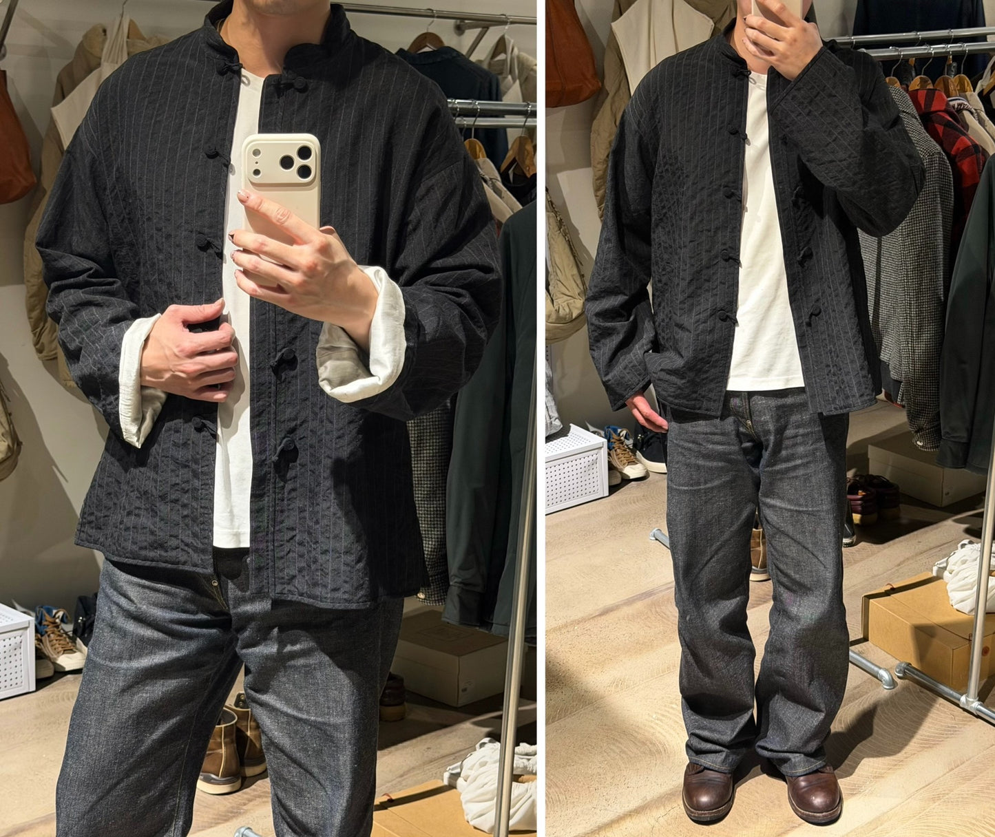 Visvim Dharma Santome Stripe Wool Shirt