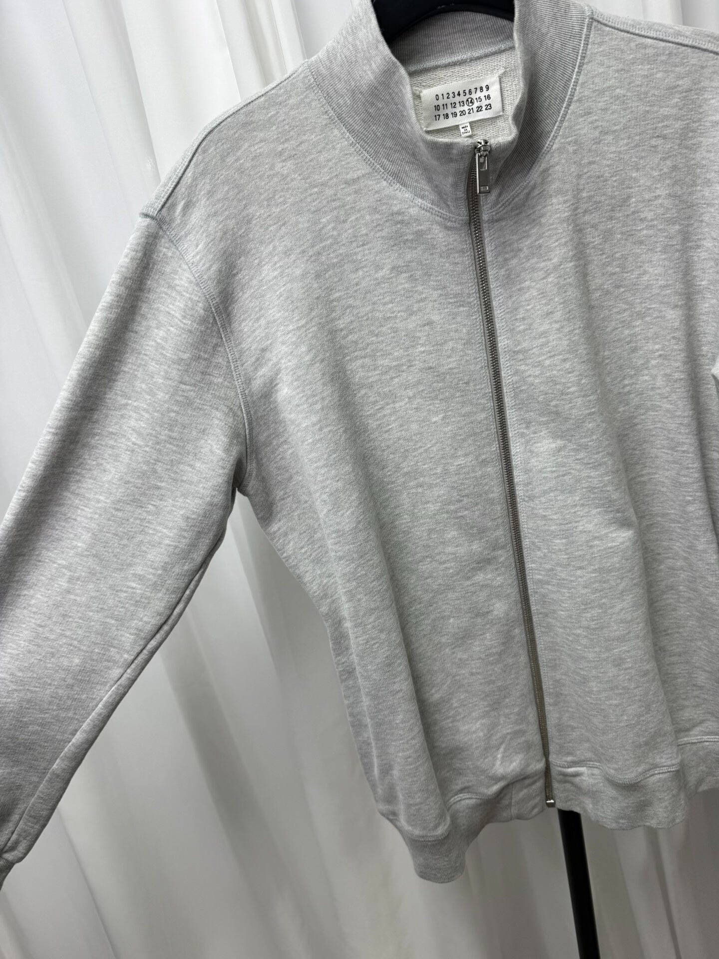 Maison Margiela Cozy Zip Jacket in Gray