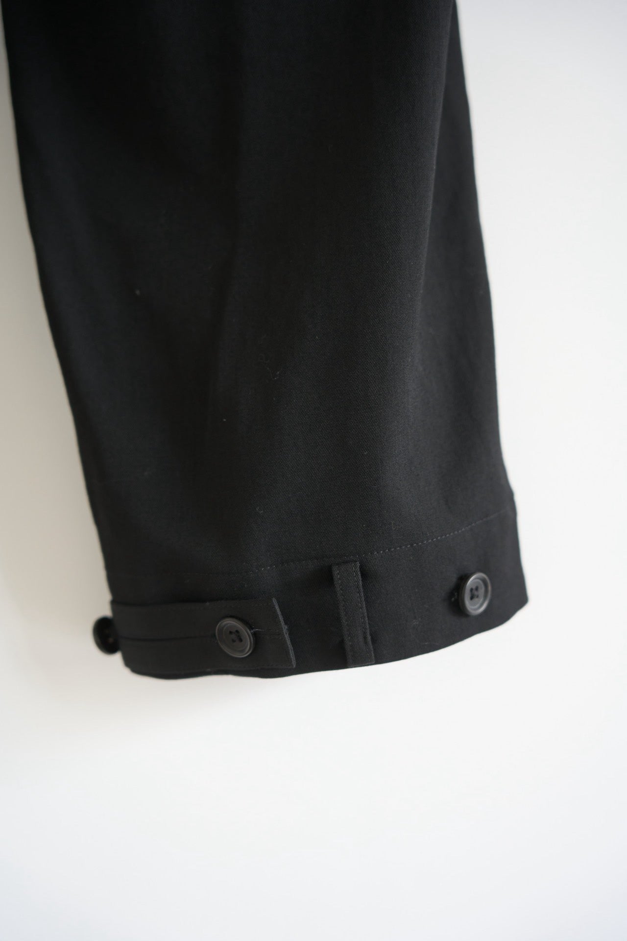 Yohji Yamamoto 23AW Multi-Strap Wool Trousers