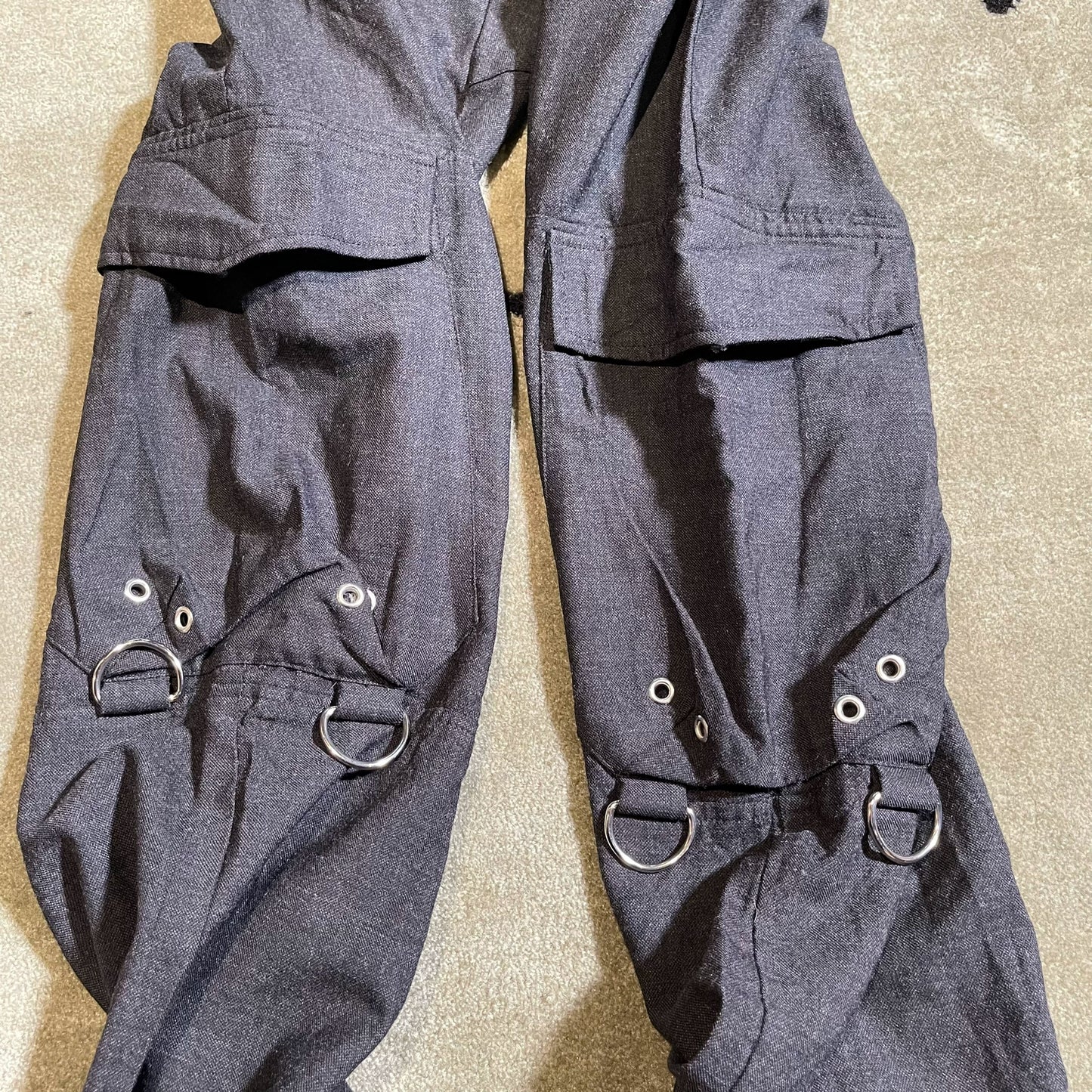 dries van noten parachute cargo pants