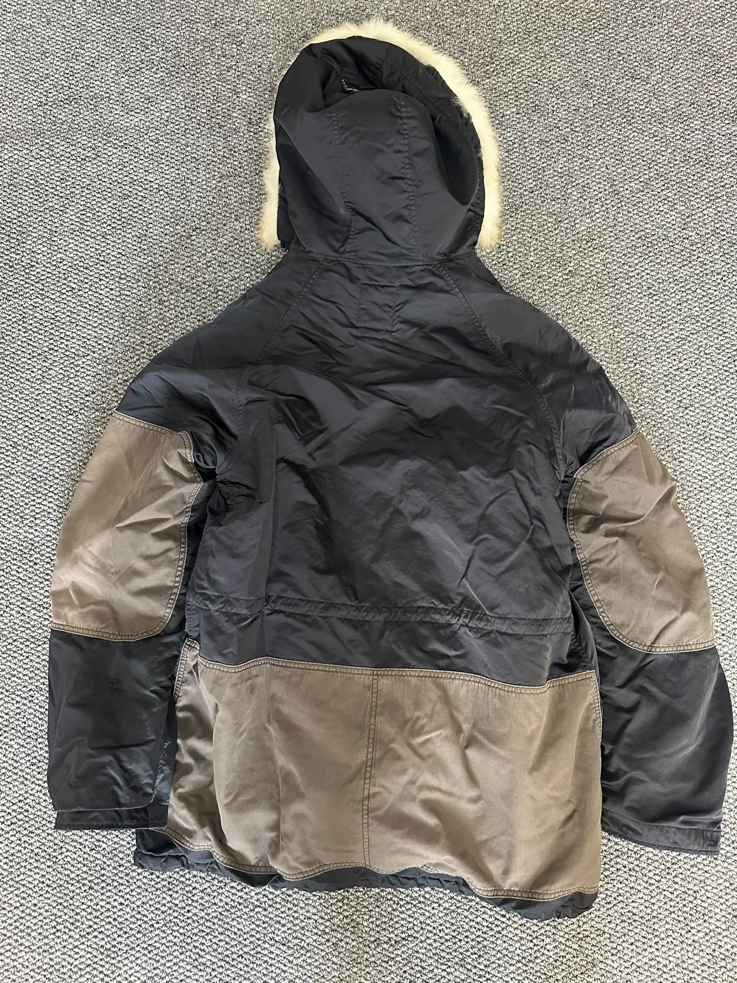 Visvim Nylon Wolf Fur Collar