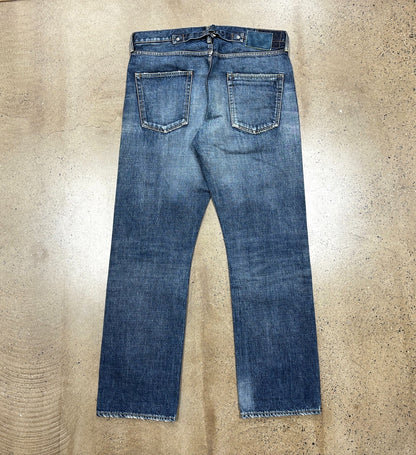 Visvim Social Sculpture Damaged Denim Pants