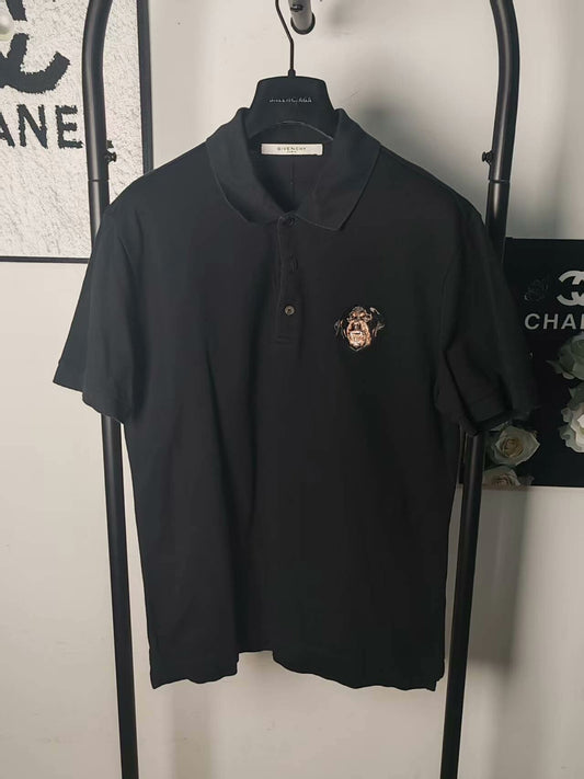 Givenchy Dog Head Short Sleeve Shirt