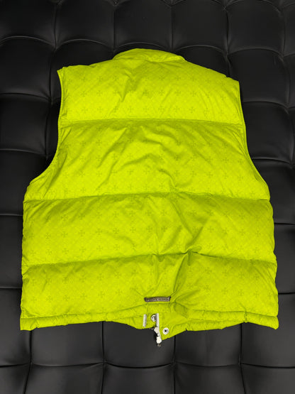 Chrome Hearts Green Vest with Dark Pattern