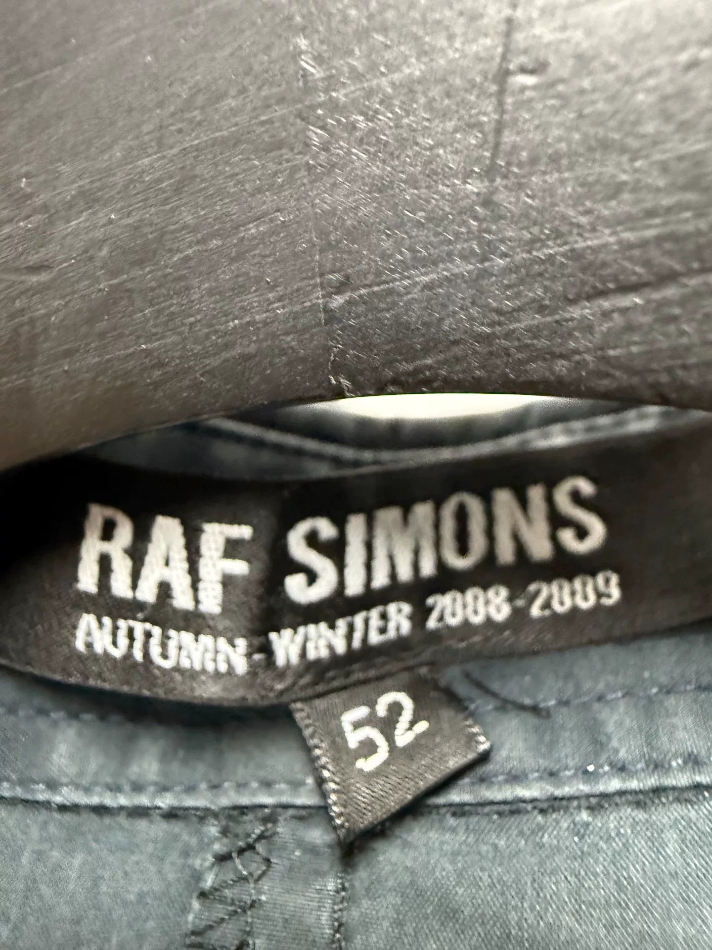 Raf Simons 08AW Spliced Shirt Size 52