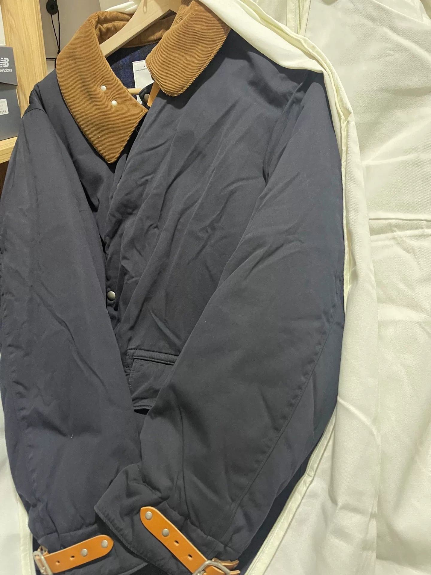 VISVIM BLACK KITE COAT 24AW