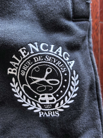 balenciaga gray sweatpants in medium size