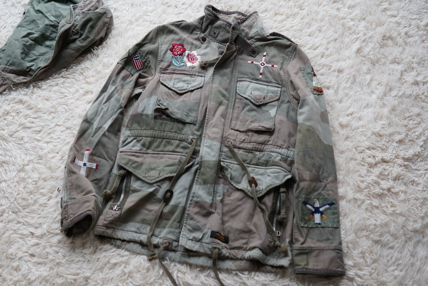 Neighborhood M65 13SS Embroidered Jacket