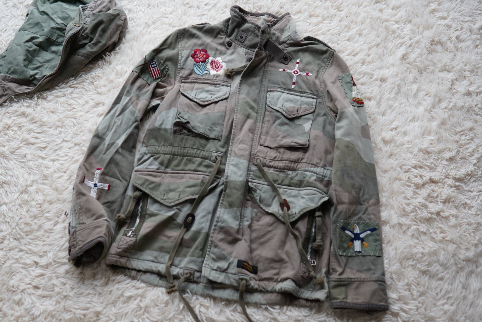 Neighborhood M65 13SS Embroidered Jacket