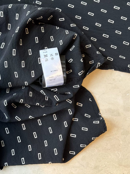 YSL Men's 100% Silk Printed Shirt