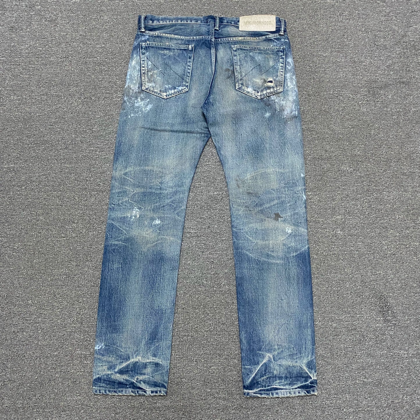 NEIGHBORHOOD 21AW Distressed Denim