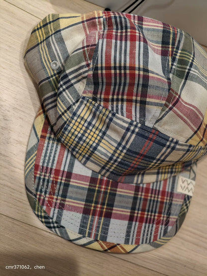 VISVIM 23SS CAMP CAP MADRAS