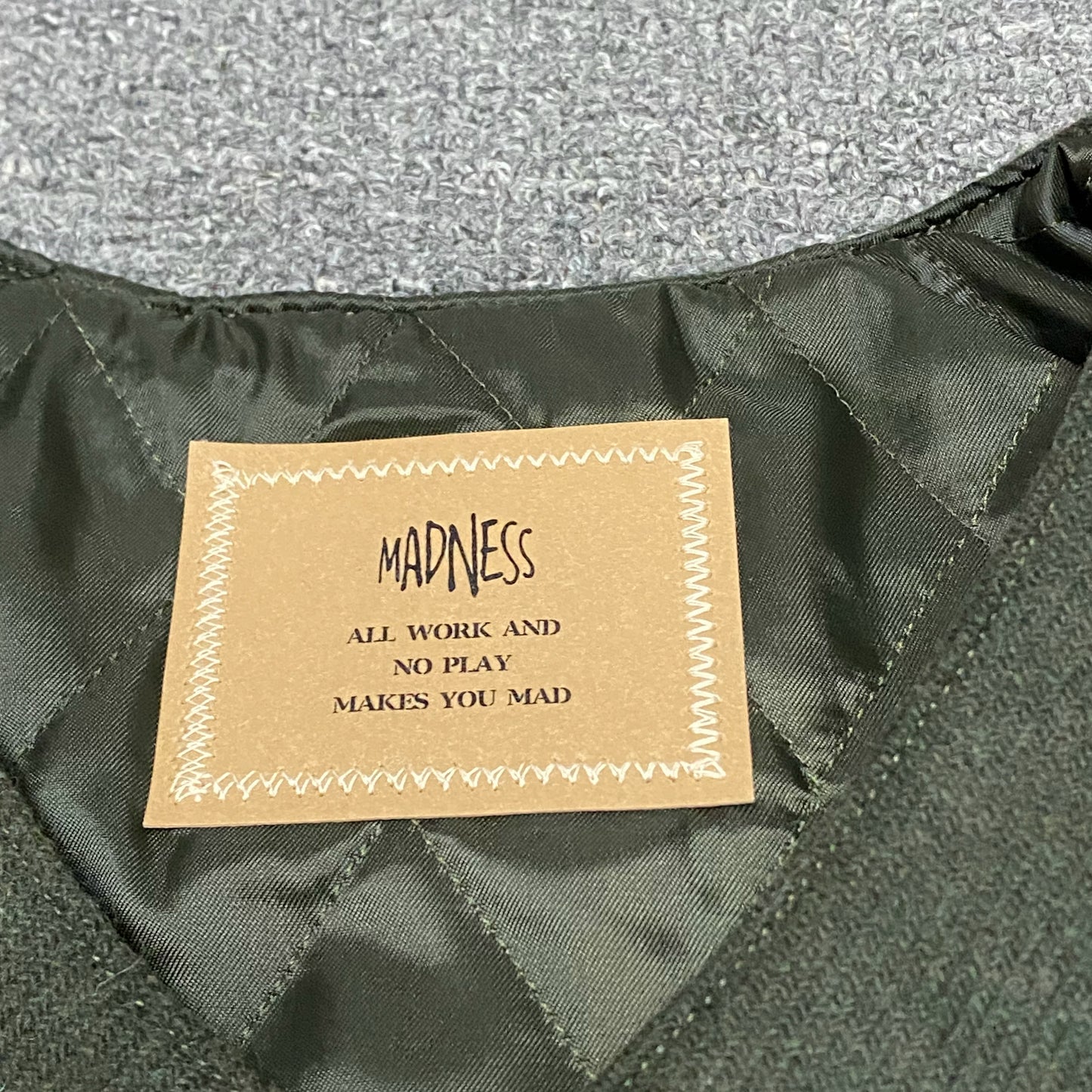 MADNESS 23AW Japan Wool-Lined Jacket