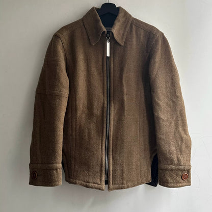 rare dirk bikkembergs 90s wool jacket