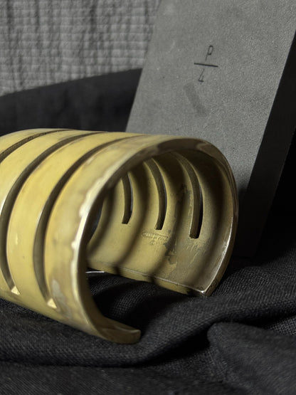 acid silver hollow bracelet by parts of four