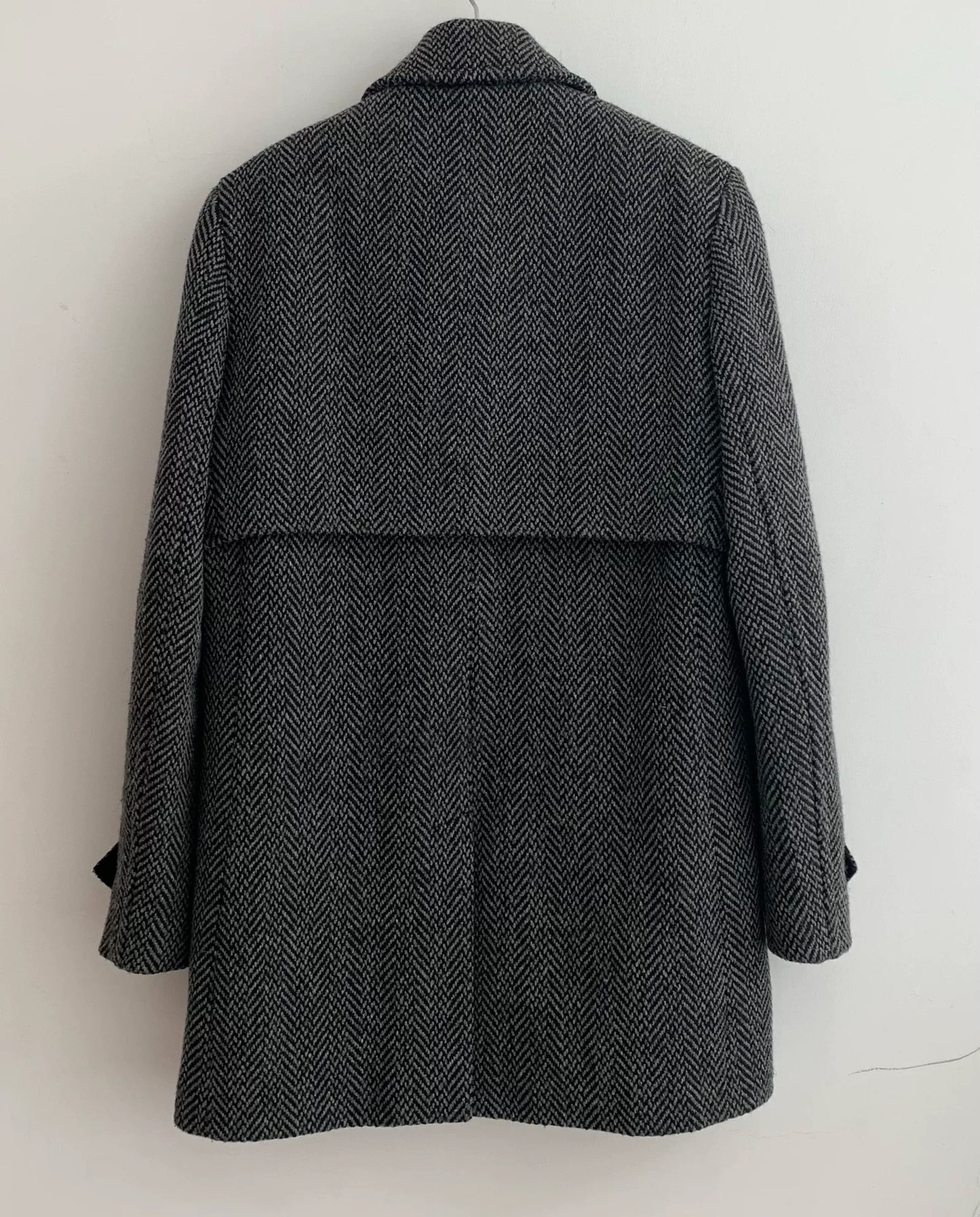 Saint Laurent 17FW Herringbone Coat