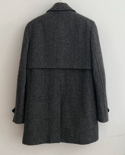 Saint Laurent 17FW Herringbone Coat